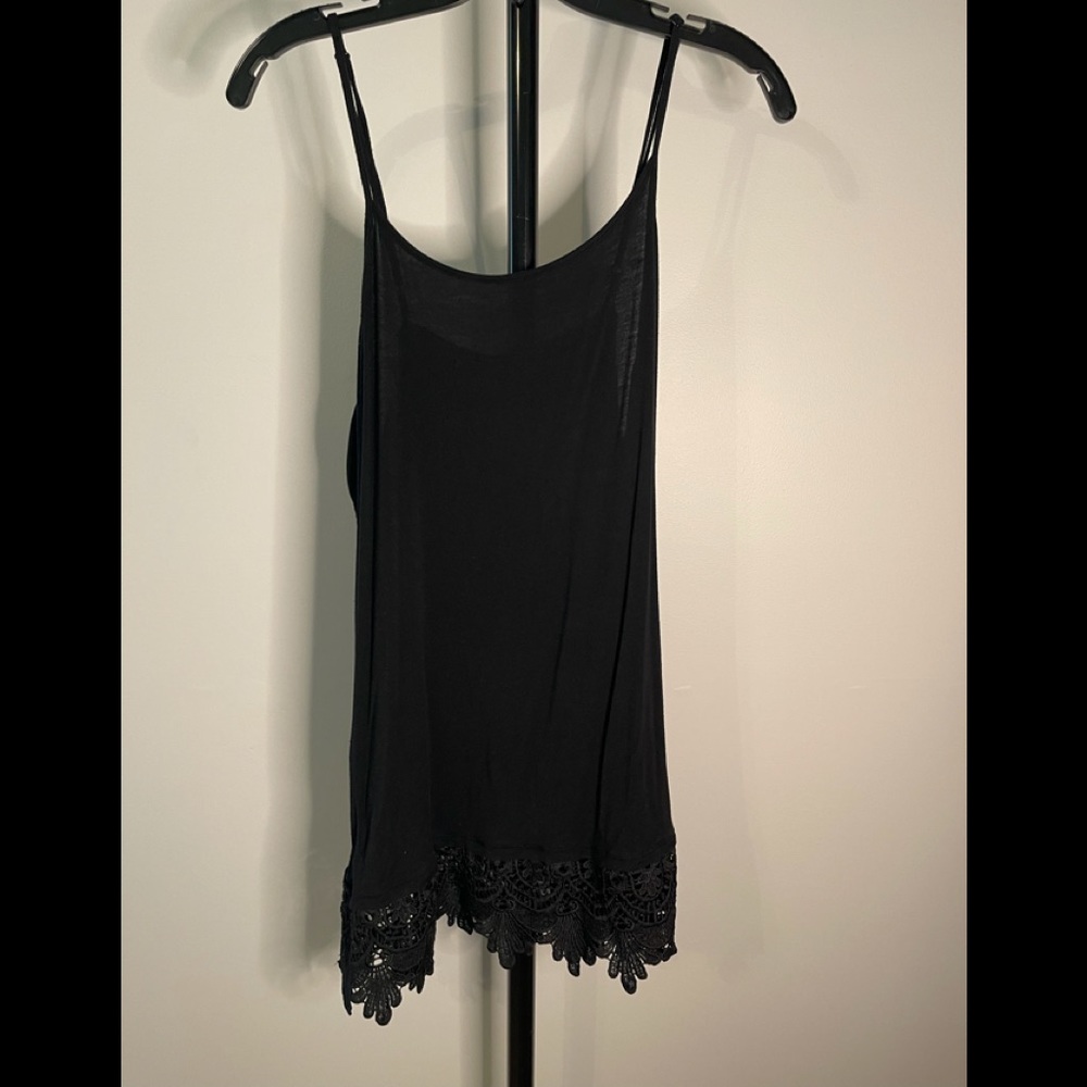 Lace bottom cami